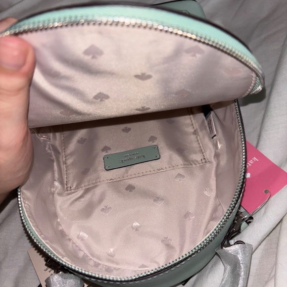 Kate Spade New York Cameron mini convertible backpack Monotone Springmeadow - Picture 4 of 9